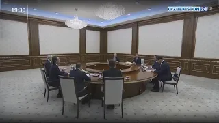 Президент Узбекистана принял делегацию Италии