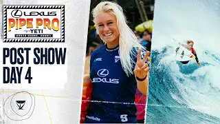 Women Surge Toward Epic Finals Day At Lexus Pipe Pro // 805 Post Show - Day 4