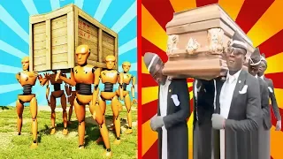 DANCE COFFIN ON FUNERAL MEME COMPILATION | ASTRONOMIA SONG | BeamNG Drive