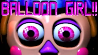 Five Nights at Freddy's 2 BALLOON GIRL EASTER EGG!