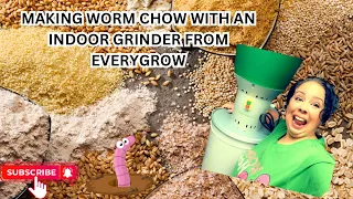 New Worm Chow grinder #wormfarming
