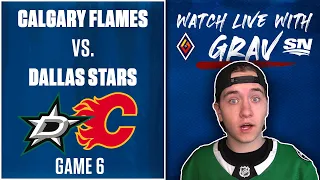 Watch Game 6 Calgary Flames vs. Dallas Stars LIVE w/ @GravitehHockey