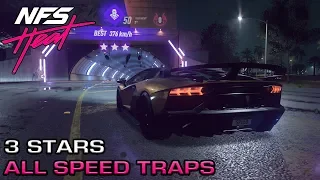 Need for Speed Heat - All 45 Speed Traps with 3 Stars Guide