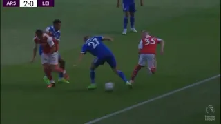 Zinchenko Nutmeg vs Leicester