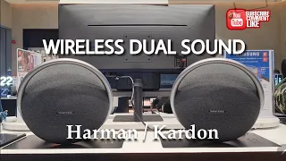 How to Use Wireless Dual sound - Harman Kardon Onyx Studio 7