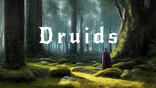 Druids - Soothing Ambient Music For Sleep and Stress Relief - Ambient Rain and Thunder