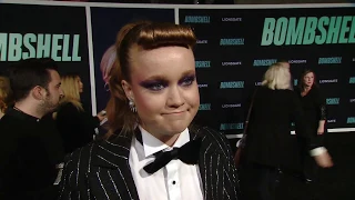 Liv Hewson Interview at Bombshell Movie Premiere