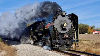 Chinese Steam Train in the US: Iowa Interstate 6988