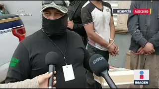 Autodefensas detienen a narcomenudistas en Pátzcuaro | Noticias con Ciro Gómez Leyva