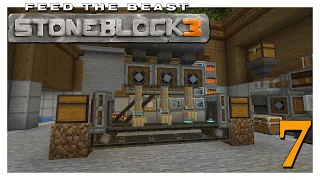 AUTOMATING REFINED STORAGE PROCESSORS! - FTB STONEBLOCK 3