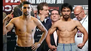 Manny Pacquiao vs Amir Khan _ Desperate Fight