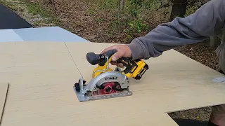 Dewalt DCS512 12v Extreme Circular saw and @DiabloTools 5 1/2" finish blade 36T