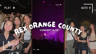 Rex Orange County Concert Vlog