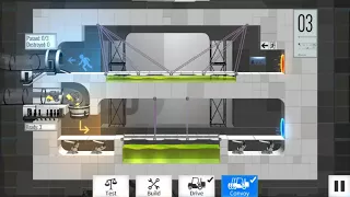 Bridge Constructor Portal Level 3 Walkthrough