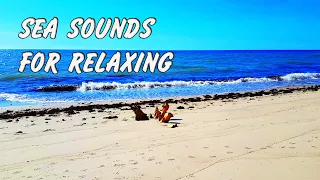 Fall Asleep With Waves Rolling Ashore - Ocean Sounds for Relaxing, Sleeping, Meditation