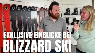 WIE WERDEN SKI HERGESTELLT - ein Blick hinter die Kulissen - EXKLUSIV bei BLIZZARD SKI