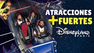 Top 7 Atracciones MAS INTENSAS de Disneyland Paris 2020