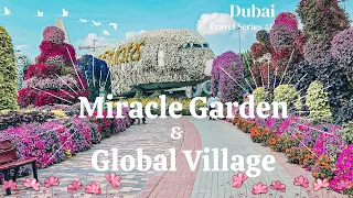 DUBAI 2024 Vlog | The WORLD'S LARGEST garden: Miracle Garden | Global Village | Anantara The Palm