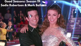 Good Seasons: Season 19 Sadie Robertson & Mark Ballas