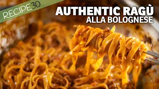 Look no further! How to cook Authentic Ragù Alla Bolognese, with Tagliatelle