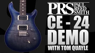 2017 PRS CE 24 Electric Guitar Demo Review with Tom Quayle