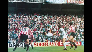 El "Señor Gol" de Hugo Sánchez al Logroñés. 10 de Abril de 1988