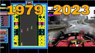 Evolution Of Formula One Games  1979 - 2023