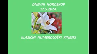 Jasminka Holclajtner-Royal Astro Studio- DNEVNI HOROSKOP ZA 12.5.2024.