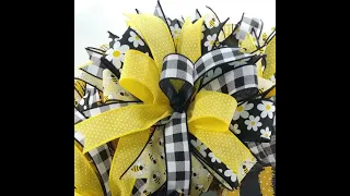 Funky Bow Tutorial, How to Make a Funky Bow, How to Make a Bow With Ribbon