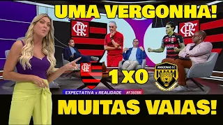 A REPERCUSSÃO DO FUTEBOL POBRE DO FLAMENGO DE TITE! FLAMENGO 1x0 AMAZONAS.