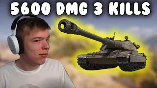 60TP 5,6K DMG 3 KILLS WORLD OF TANKS