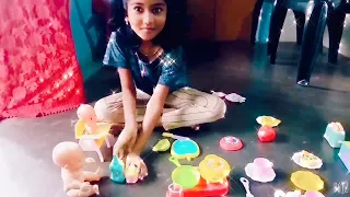 achuty playing with kitchen toys /malayalam /achuty's world