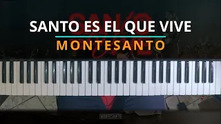 #TUTORIAL Santo es el que Vive - Montesanto - |Kevin Sánchez Music|