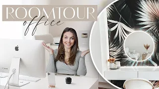 OFFICE Einrichtung & Deko ✨ ROOMTOUR 2021 deutsch Schicki Micki