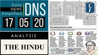 THE HINDU Analysis, 17 May 2020 (Daily News Analysis for UPSC) – DNS