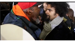 BEEF!!!!!! - DAVID HAYE & SHANNON BRIGGS CLASH FACE-TO-FACE @ JOSHUA-MARTIN WEIGH IN (FULL VIDEO)