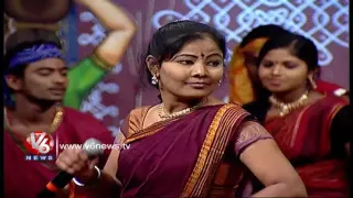 Chennaga Chenla Nillabadi Song | Telangana Folk Songs | Dhoom Thadaka | V6 News