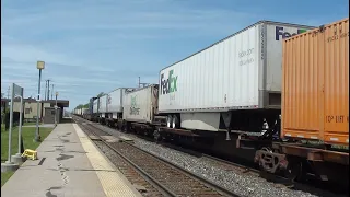 CSXT 3101 Leads CSX Q020 East through Depew, NY with a Nice Crew (Buffalo-Depew Station) 06/17/2019