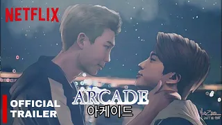 ARCADE [HD] || NETFLIX OFFICIAL trailer BTS AU || NAMJIN ||  BTS