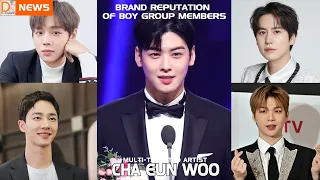 Cha Eun Woo survives 🏆 Boy Group Member Brand Reputation January 2024