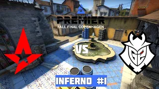 НИЖНЯЯ СЕТКА. РАУНД 2. ASTRALIS vs G2. MAP-1 INFERNO. BLAST PREMIER FALL 2020 FINALS