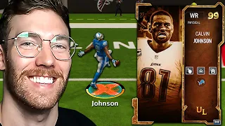 Using 99 Overall Calvin Johnson!! Best WR In MUT?