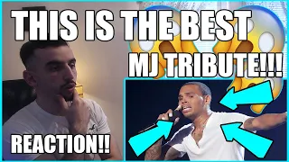 CHRIS BROWN MICHAEL JACKSON TRIBUTE (BET AWARDS 2010) 😳REACTION😳