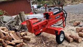 22 Ton Log Splitter - Out with the Old in with the New