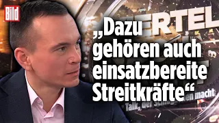 Wir brauchen eine nationale Sicherheits-Strategie | Johannes Arlt bei Viertel nach Acht