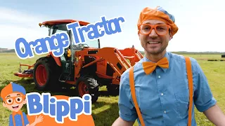 Blippi's Tractor Adventure: Learning and Riding Fun! | Blippi | Kids TV Shows Full Episodes