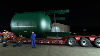 American Truck Simulator BETA 1.40 - Special Transport - Pendleton to Burns - Large Reservoir Tank