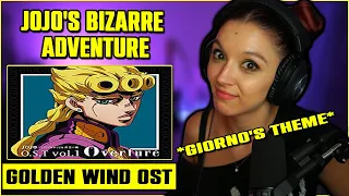 JoJo's Bizarre Adventure: Golden Wind OST - Giorno's Theme | First Time Reaction