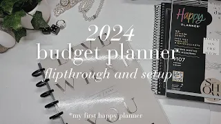 2024 Budget Planner SetUp | Classic Happy Planner - Checklist Layout *First Impressions*