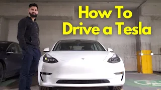 How To Easily Drive A Tesla Model 3 in less than 10min - for the first time beginners